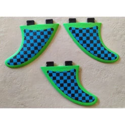Alternative view of Ailerons Thruster 3DFINS FCS1 Blue Checker