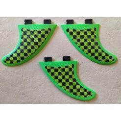 Alternative view of Ailerons Thruster 3DFINS FCS1 Green