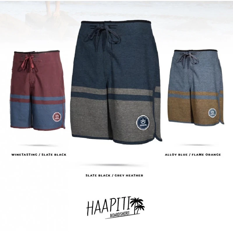 Boardshort Manera Haapiti Black - Wasabi 4 Boardshort Manera Haapiti Black - Wasabi – Image 2