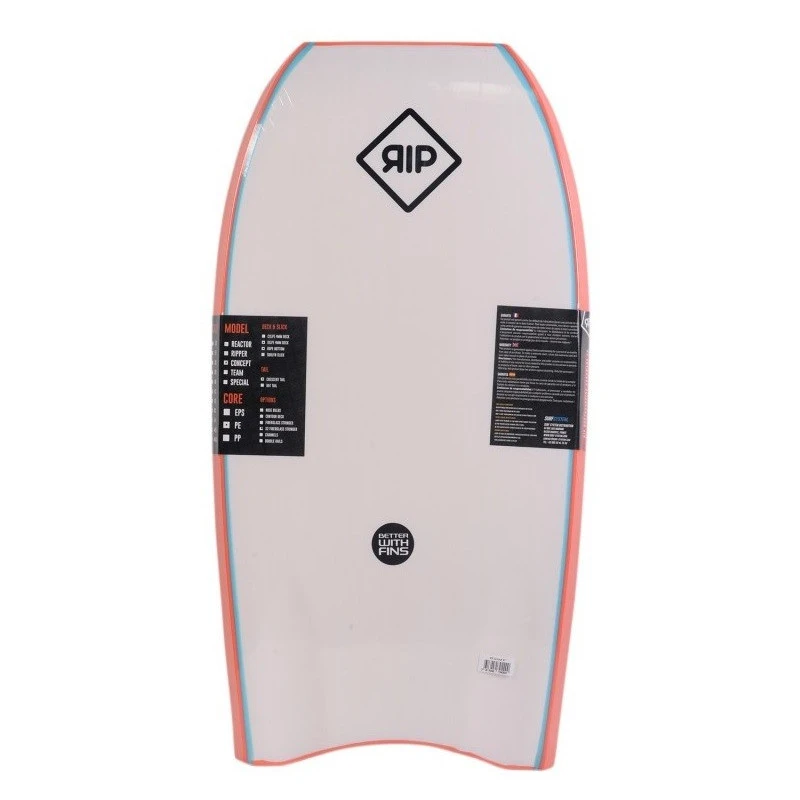 Bodyboard Rip Concept 44" Orange 4 Bodyboard Rip Concept 44" Orange – Image 2