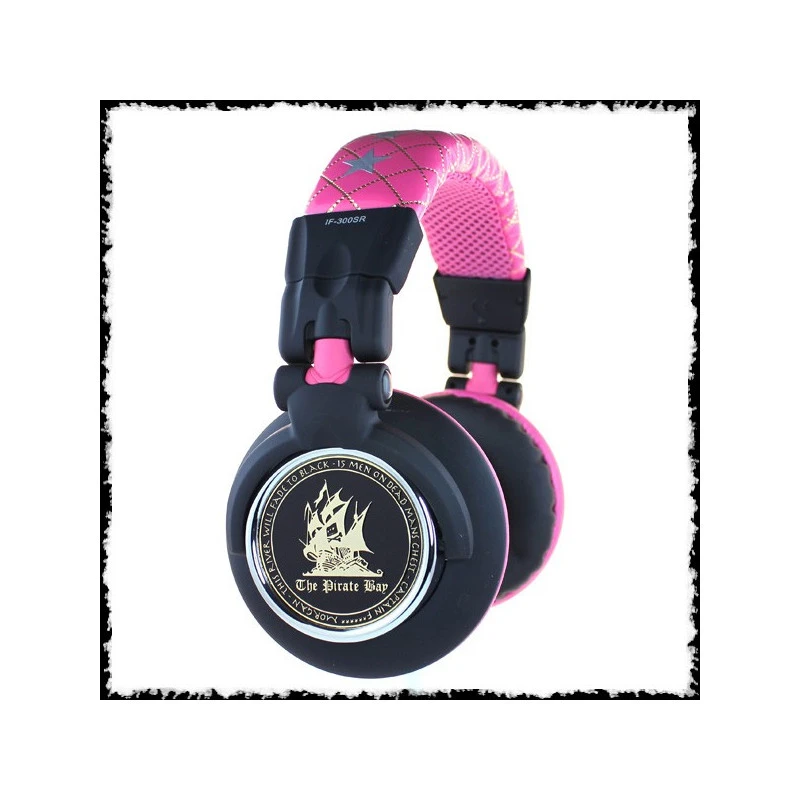 Casque Audio DJ Dead Parrot Don´t Talk Rose 3 Casque Audio DJ Dead Parrot Don´t Talk Rose