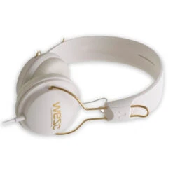 Casque Audio WESC TAMBOURINE Golden White