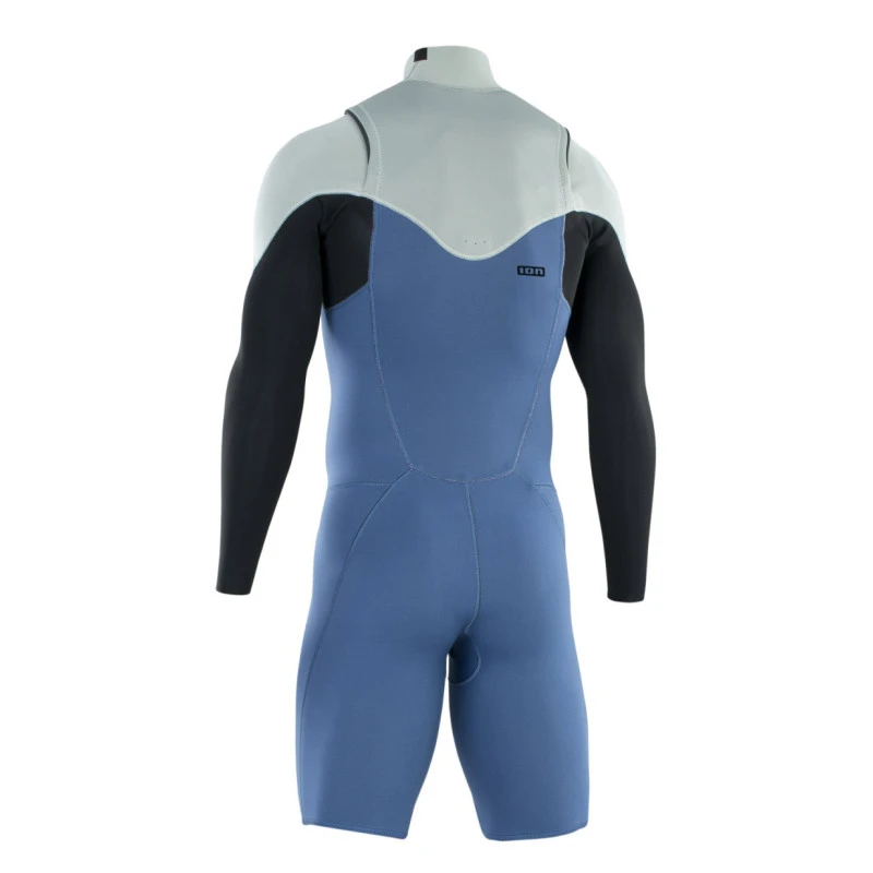 Combinaison ION Element 2/2 Shorty LS Front Zip Cascade Blue 3 Combinaison ION Element 2/2 Shorty LS Front Zip Cascade Blue
