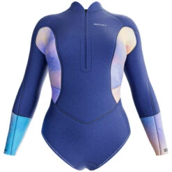 Alternative view of Combinaison Prolimit Fire Sunset Shorty Front V-zip 2/2
