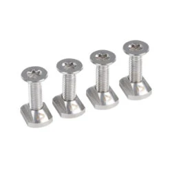 Foil Track Nuts Duotone Inox M8 + Visserie M8 X 30 Mm (4pcs)
