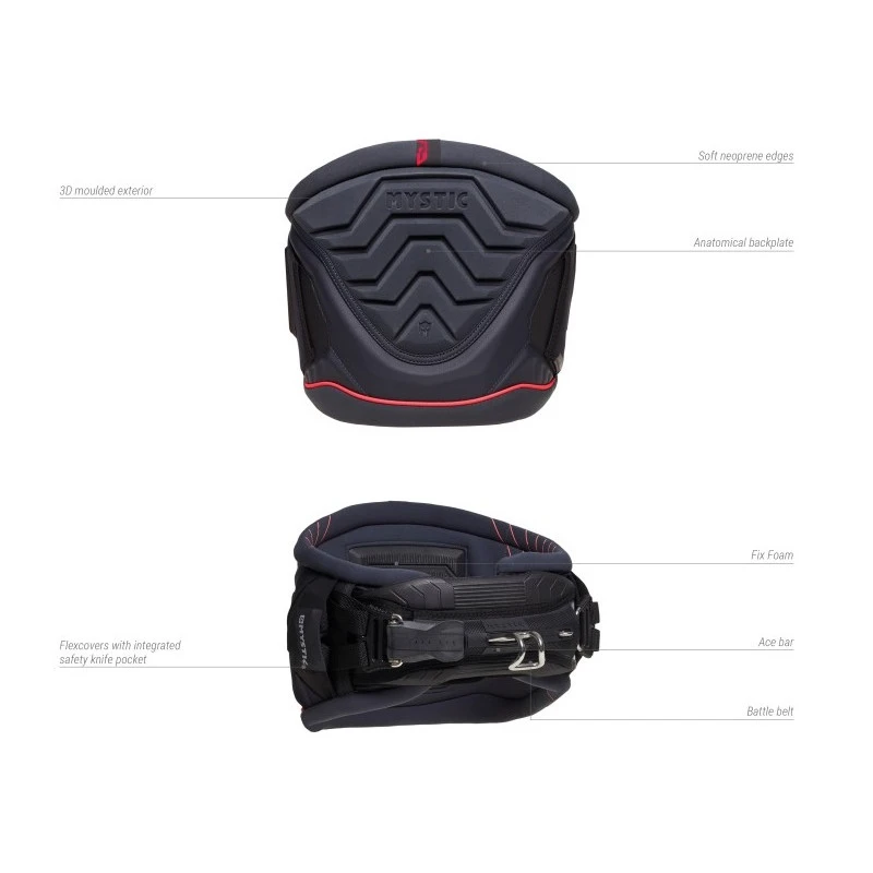 Harnais Mystic Warrior Black 3 Harnais Mystic Warrior Black