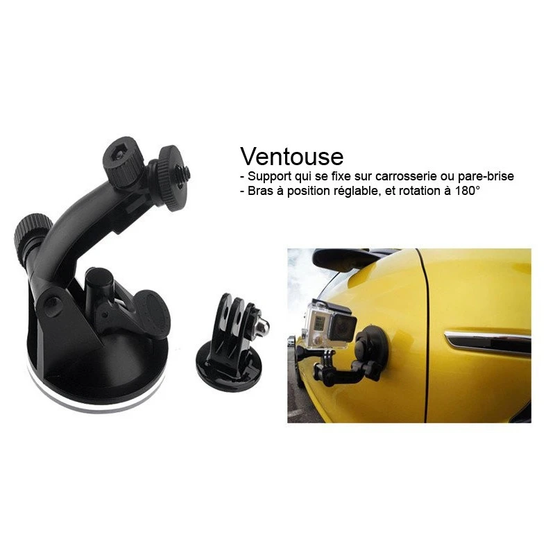 Kit D'accessoires N2 Pour Caméra D'action / GoPro 5 Kit D'accessoires N2 Pour Caméra D'action / GoPro – Image 3
