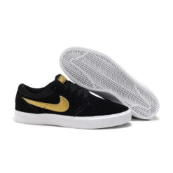 NIKE PAUL RODRIGUEZ 5 LR Black/Metallic Gold -Pas Cher Surf Magasin nike paul rodriguez 5 lr black metallic gold 1