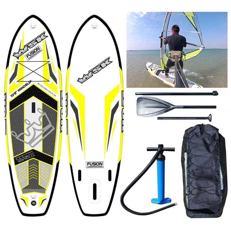 Paddle Windsup Gonflable WSK 10'2" Fusion Double Peau 3 Paddle Windsup Gonflable WSK 10'2" Fusion Double Peau