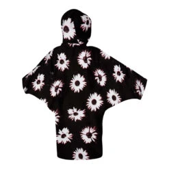 Alternative view of Poncho Mystic Noir & Blanc Femme