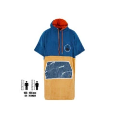 Poncho Wave Hawaii Flow En Bambou