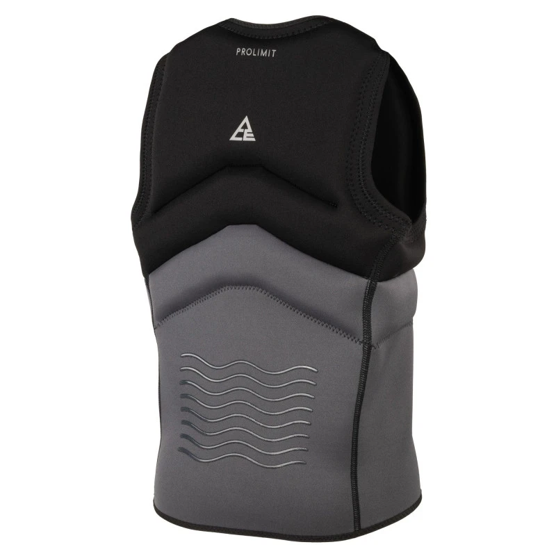 Prolimit ACE Halfpadded Vest Frontzip Noir/gris 5 Prolimit ACE Halfpadded Vest Frontzip Noir/gris – Image 3