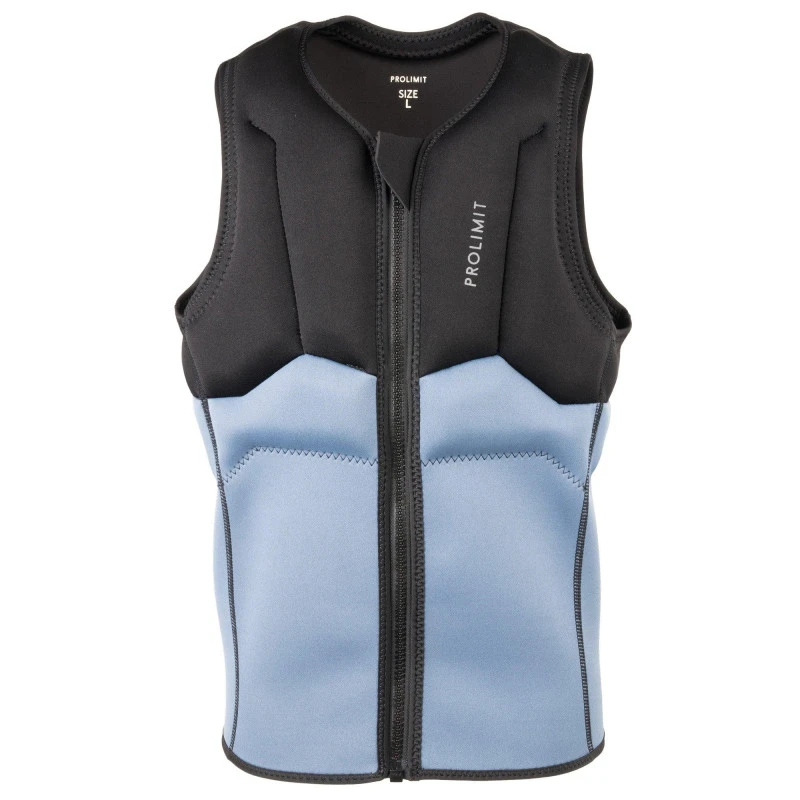Prolimit ACE Halfpadded Vest Frontzip Noir/bleu 3 Prolimit ACE Halfpadded Vest Frontzip Noir/bleu
