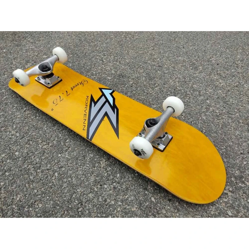 Skate Complet Korvenn Wood Yellow 7,75" 2022 4 Skate Complet Korvenn Wood Yellow 7,75" 2022 – Image 2