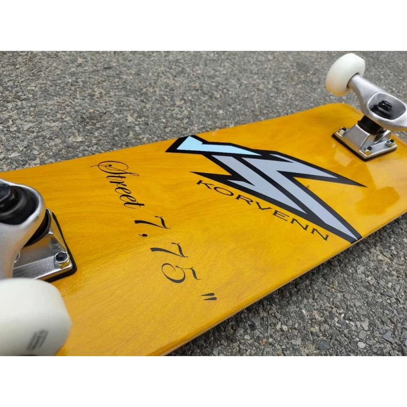 Skate Complet Korvenn Wood Yellow 7,75" 2022 5 Skate Complet Korvenn Wood Yellow 7,75" 2022 – Image 3