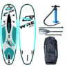 Stand Up Paddle SUP Gonflable WIRE Board 9'6" Bleu -Pas Cher Surf Magasin stand up paddle sup gonflable wire board 9 6 bleu