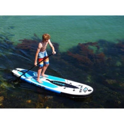 Stand Up Paddle SUP Gonflable WIRE Board 9'6" Bleu 26 Stand Up Paddle SUP Gonflable WIRE Board 9'6" Bleu -Pas Cher Surf Magasin stand up paddle sup gonflable wire board 9 6 bleu 11