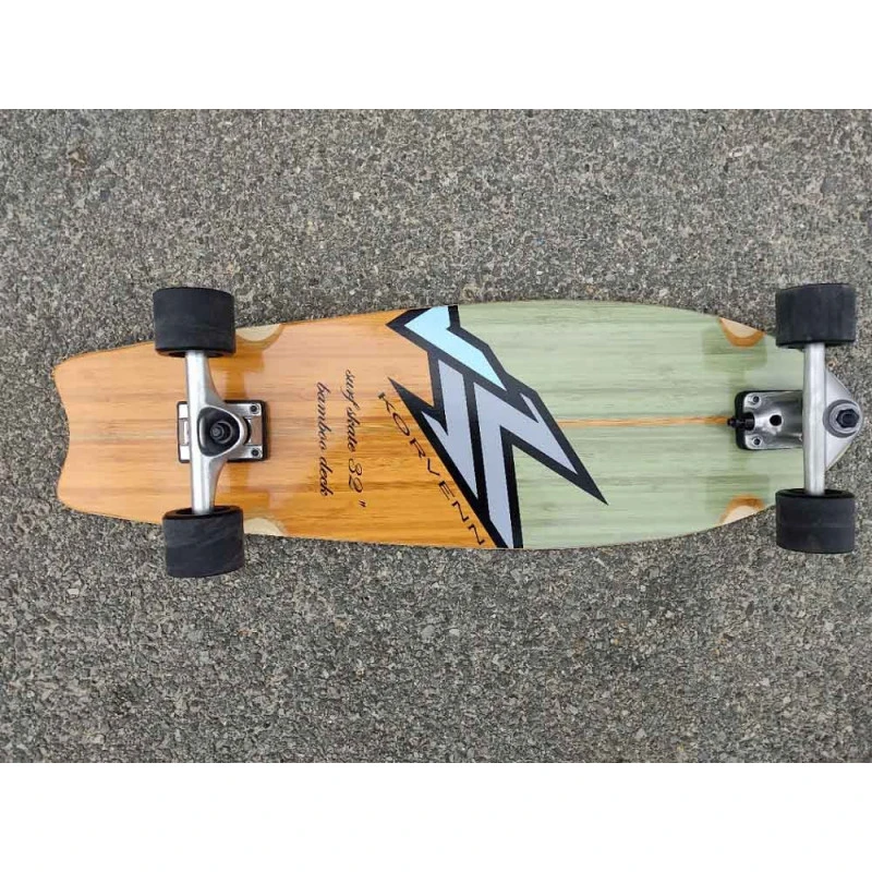 Surf Skate Complet Korvenn Bamboo Serie 32" 8 Surf Skate Complet Korvenn Bamboo Serie 32" – Image 6