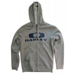 Sweat à Capuche Zippé Oakley Grant Fleece Heather Grey