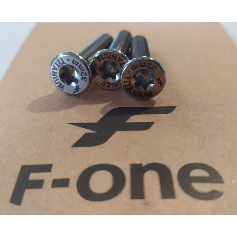 Visserie Foil Titanium F-One M6-32mm X 3 Tête Torx 30 4 Visserie Foil Titanium F-One M6-32mm X 3 Tête Torx 30 – Image 2