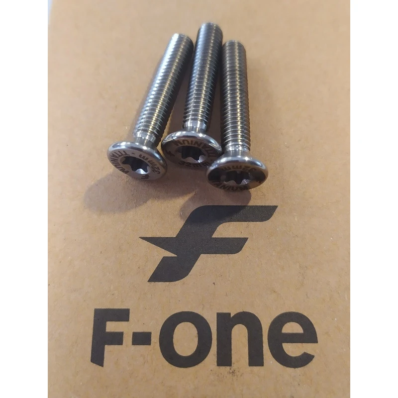 Visserie Foil Titanium F-One M6-32mm X 3 Tête Torx 30 3 Visserie Foil Titanium F-One M6-32mm X 3 Tête Torx 30